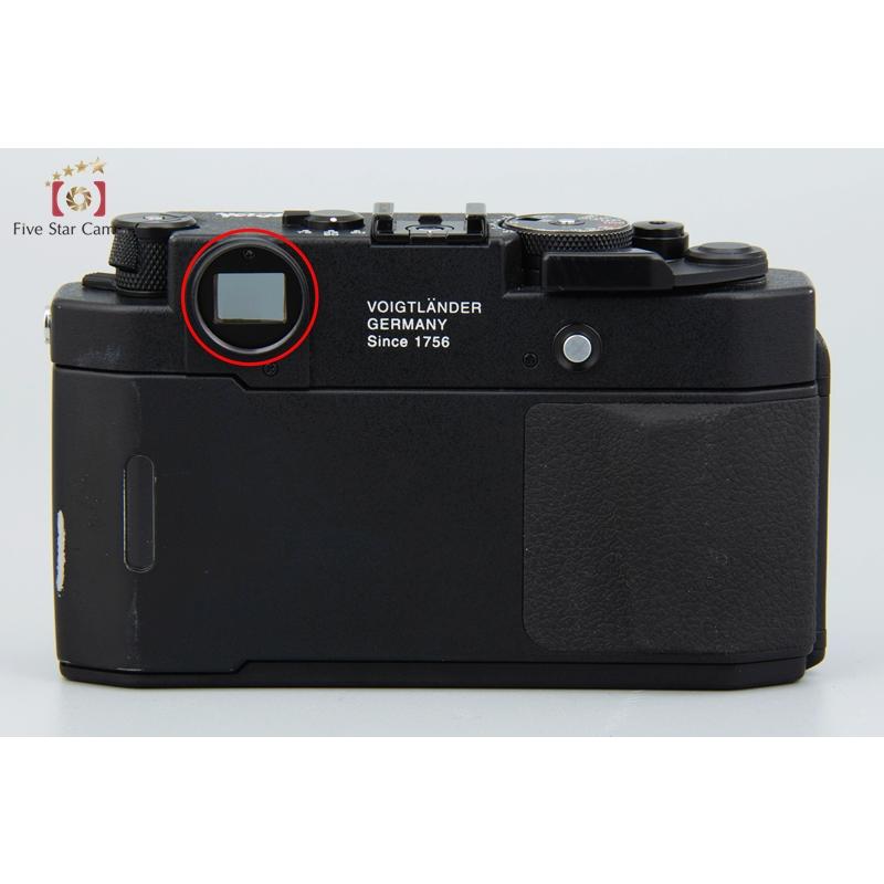 【中古】Voigtlander フォクトレンダー BESSA R2A ブラック レンジファインダーフィルムカメラ 元箱付き｜five-star-camera｜05