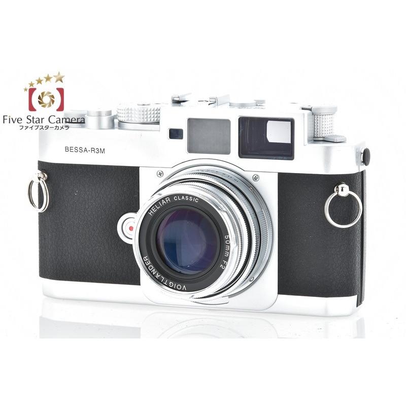 中古】Voigtlander フォクトレンダー BESSA R3M シルバー 250 中古】Voigtlander フォクトレンダー BESSA R3M シルバー 250