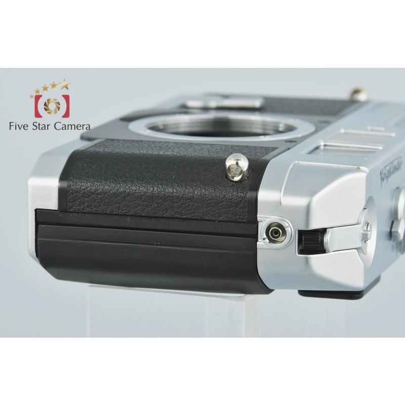 中古】Voigtlander フォクトレンダー BESSA-R シルバー レンジ