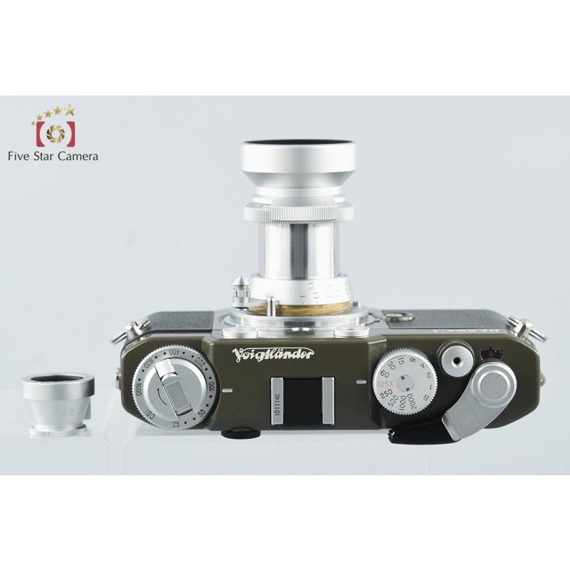 Bessa-T HELIAR 101YEARS フォクトレンダ ベッサ オリーブ フォクトレンダー Voigtlander BESSA-T HELIAR 50mm F3.5 101