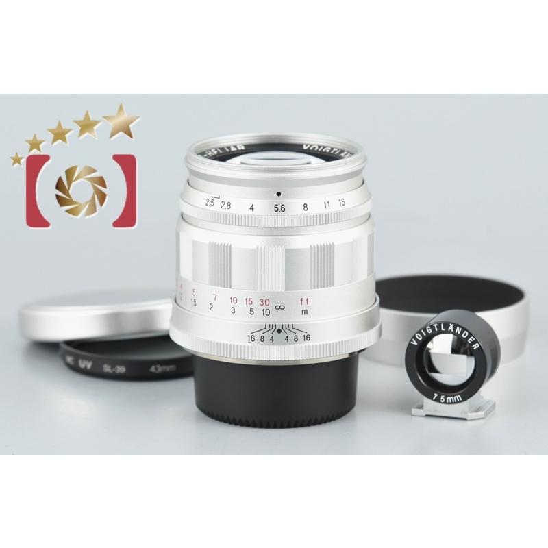 中古】Voigtlander フォクトレンダー COLOR-HELIAR 75mm f/2.5