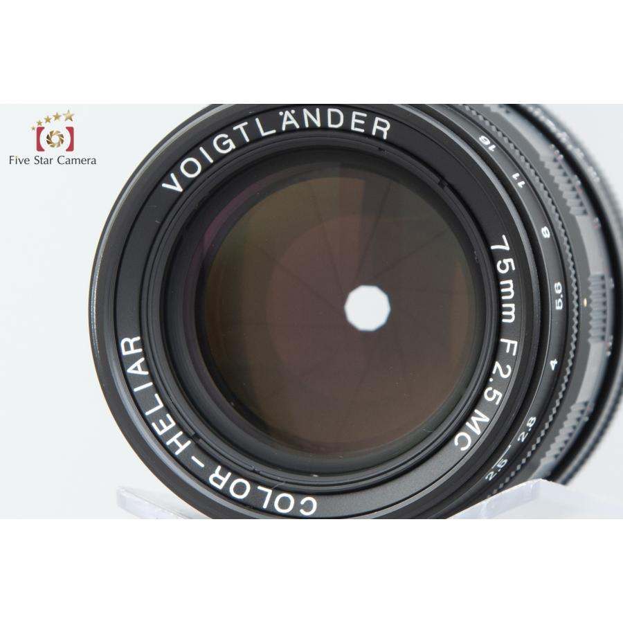 中古】Voigtlander フォクトレンダー COLOR-HELIAR 75mm f/2.5 中古】Voigtlander フォクトレンダー COLOR-HELIAR 75mm f/2.5