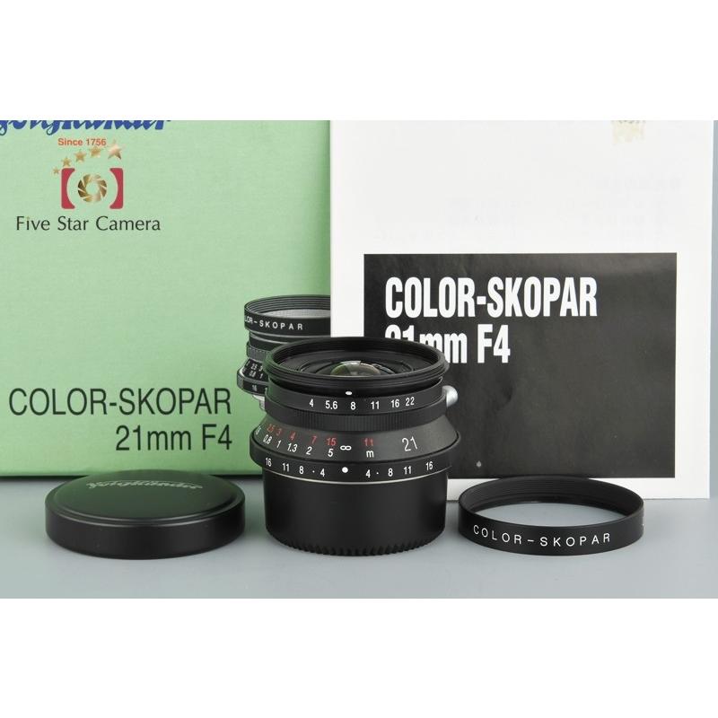 中古】Voigtlander フォクトレンダー COLOR SKOPAR 21mm f/4 MC