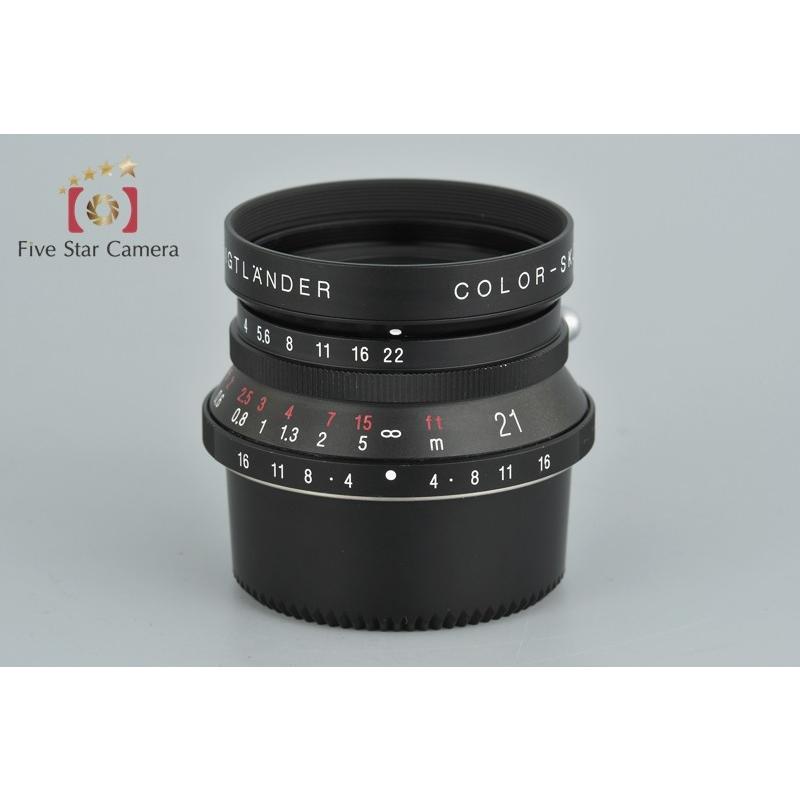 中古】Voigtlander フォクトレンダー COLOR SKOPAR 21mm f/4 MC