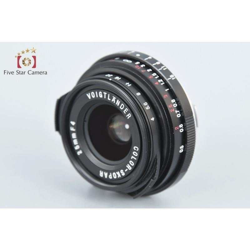 中古】Voigtlander フォクトレンダー COLOR-SKOPAR 25mm f/4 P 中古】Voigtlander フォクトレンダー COLOR-SKOPAR 25mm f/4 P