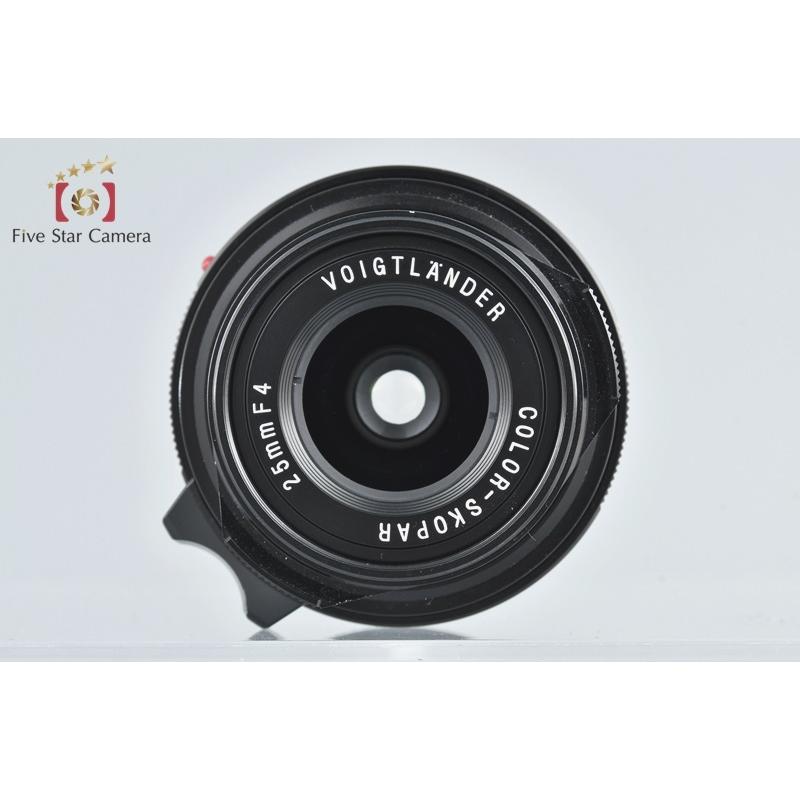 中古】Voigtlander フォクトレンダー COLOR-SKOPAR 25mm f/4 P 中古】Voigtlander フォクトレンダー COLOR-SKOPAR 25mm f/4 P