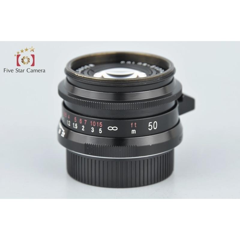 【中古】Voigtlander フォクトレンダー COLOR-SKOPAR 50mm f/2.5 ブラック L39 ライカスクリューマウント｜five-star-camera｜10