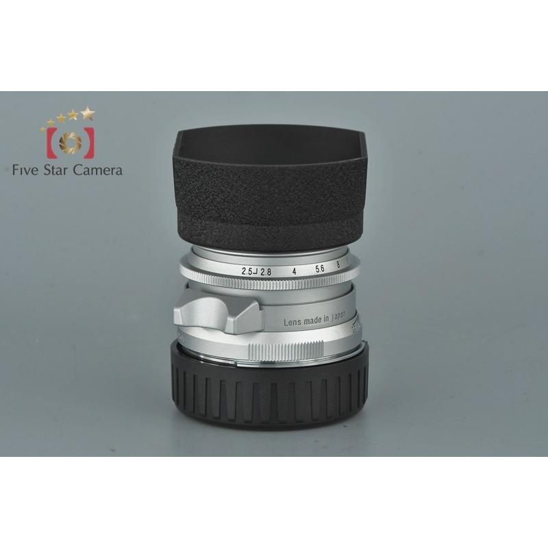 【中古】Voigtlander フォクトレンダー COLOR-SKOPAR 50mm f/2.5 シルバー L39 ライカスクリューマウント｜five-star-camera｜12