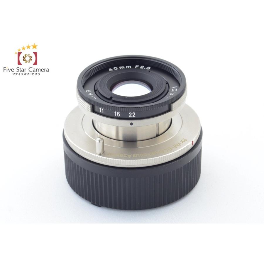 中古】Voigtlander フォクトレンダー HELIAR 40mm f/2.8 + VM-E