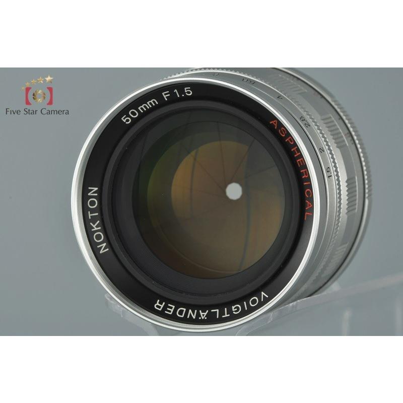 中古】Voigtlander フォクトレンダー NOKTON 50mm f/1.5 Aspherical