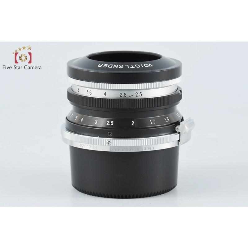 Voigtlander S スコパー 50mm F2.5 フォクトレンダー 中古】Voigtlander フォクトレンダー S SKOPAR 50mm f/2.5 ニコンS