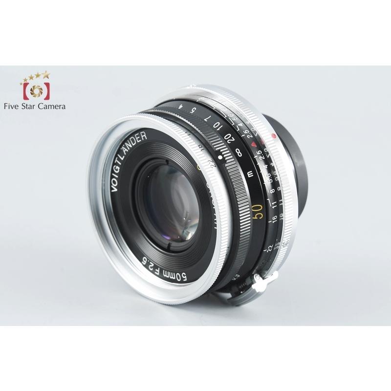 中古】Voigtlander フォクトレンダー S SKOPAR 50mm f/2.5 ニコンS
