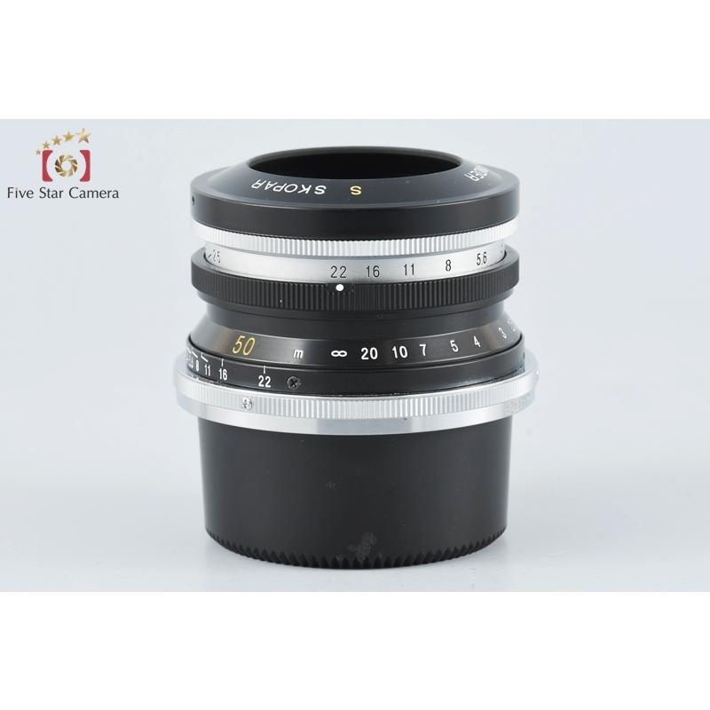 中古】Voigtlander フォクトレンダー S SKOPAR 50mm f/2.5 ニコンS