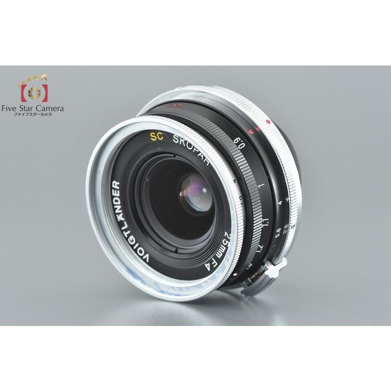 新品同様【フォクトレンダー SC-SKOPER 25mm F4】Sマウント用 中古】Voigtlander フォクトレンダー SC SKOPAR 25mm f/4 ニコン