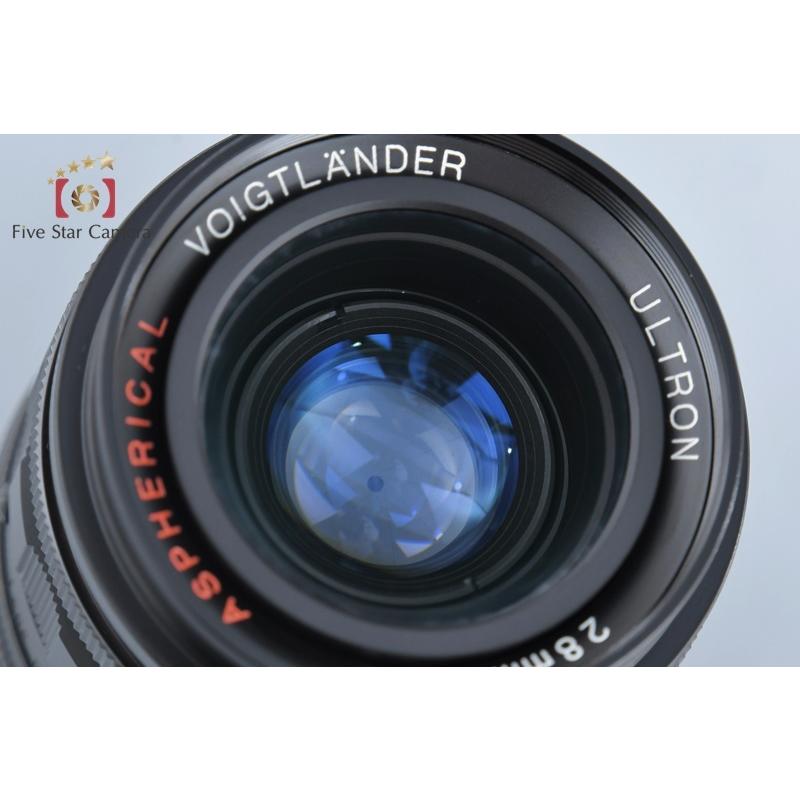 中古】Voigtlander フォクトレンダー ULTRON 28mm f/1.9 中古】Voigtlander フォクトレンダー ULTRON 28mm f/1.9
