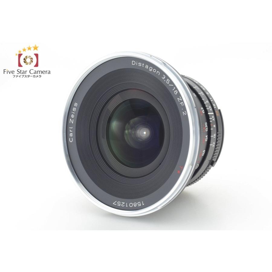 【中古】Carl Zeiss カールツァイス Distagon 18mm f/3.5 T* ZF.2 ニコン用｜five-star-camera｜02