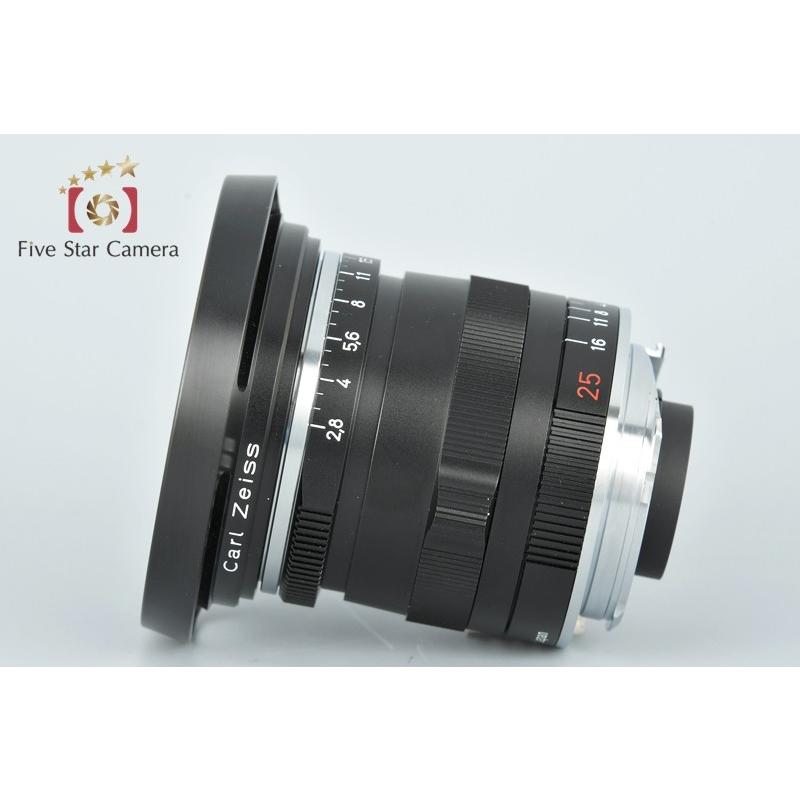 【中古】Carl Zeiss カールツァイス Biogon 25mm f/2.8 ZM T* ブラック 別売りレンズフード付属｜five-star-camera｜10