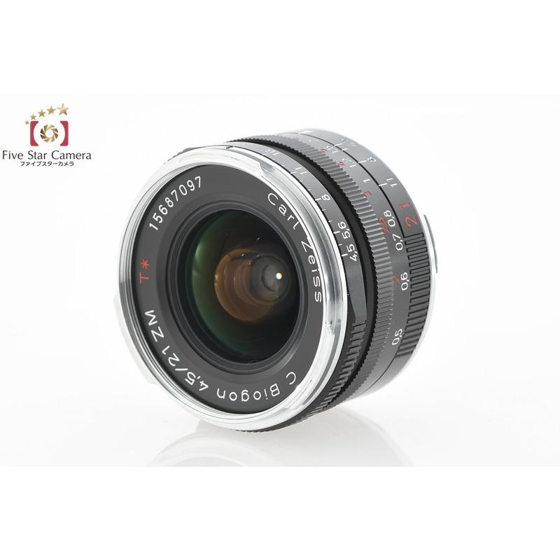 中古】Carl Zeiss カールツァイス C Biogon 21mm f/4.5 ZM T 中古】Carl Zeiss カールツァイス C Biogon 21mm f/4.5 ZM T