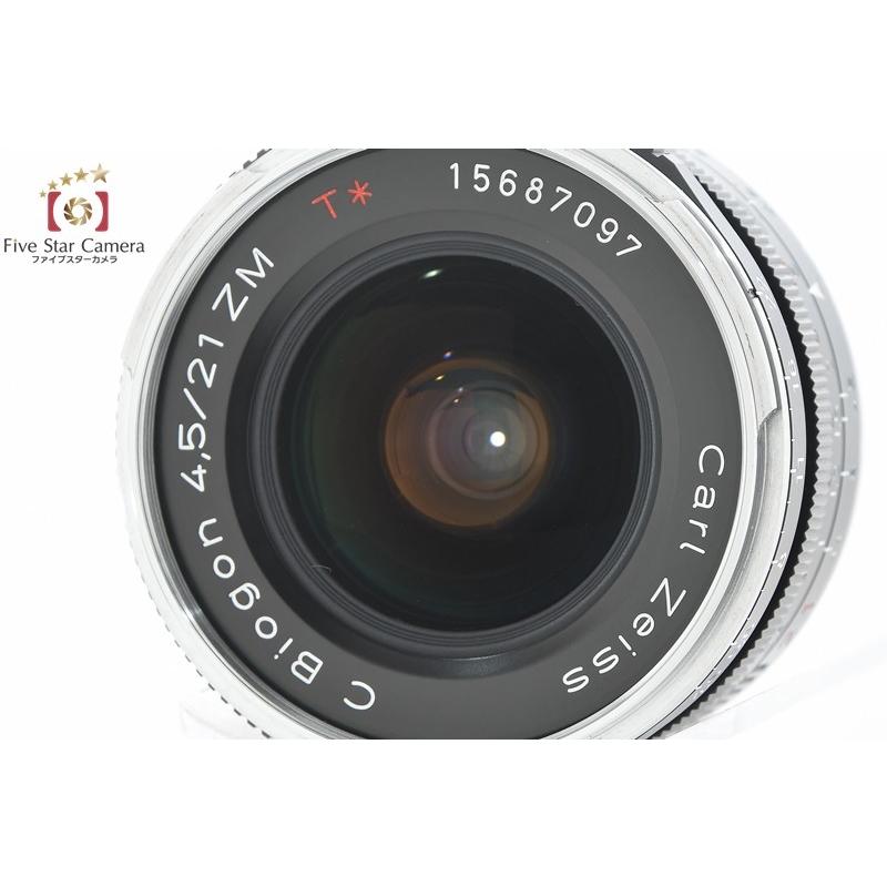 中古】Carl Zeiss カールツァイス C Biogon 21mm f/4.5 ZM T 中古】Carl Zeiss カールツァイス C Biogon 21mm f/4.5 ZM T