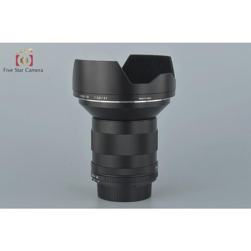 中古】Carl Zeiss カールツァイス Distagon 21mm f/2.8 ZF.2 T* ニコン
