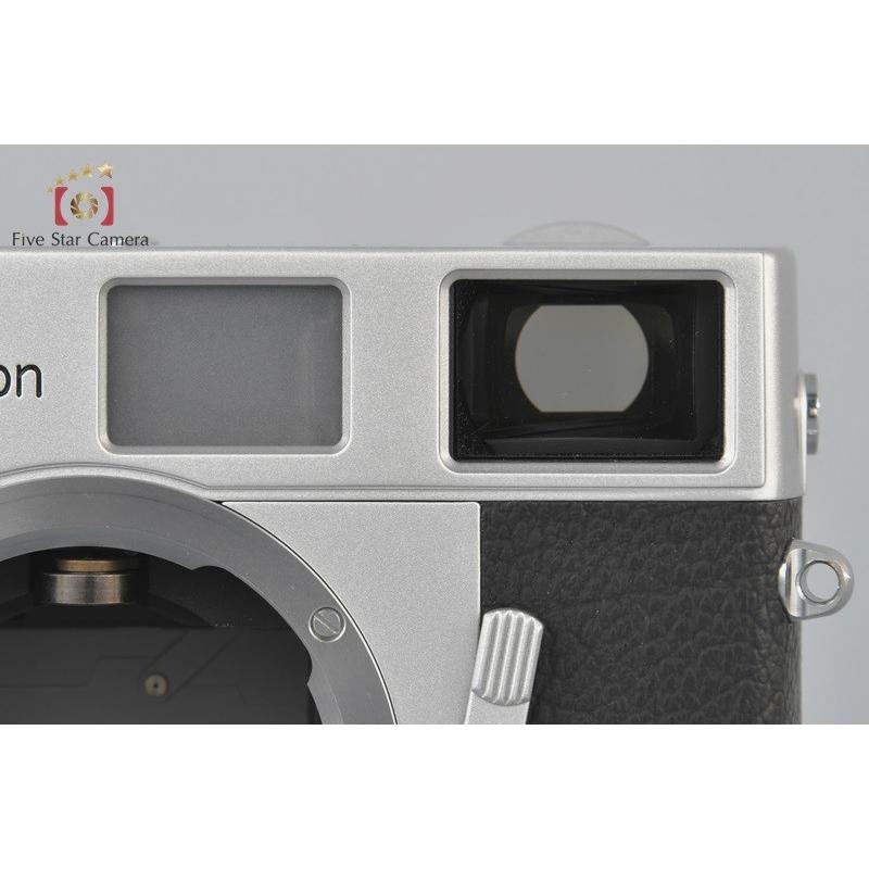 【中古】Zeiss Ikon ツァイス イコン ZM シルバー レンジファインダーカメラ｜five-star-camera｜11