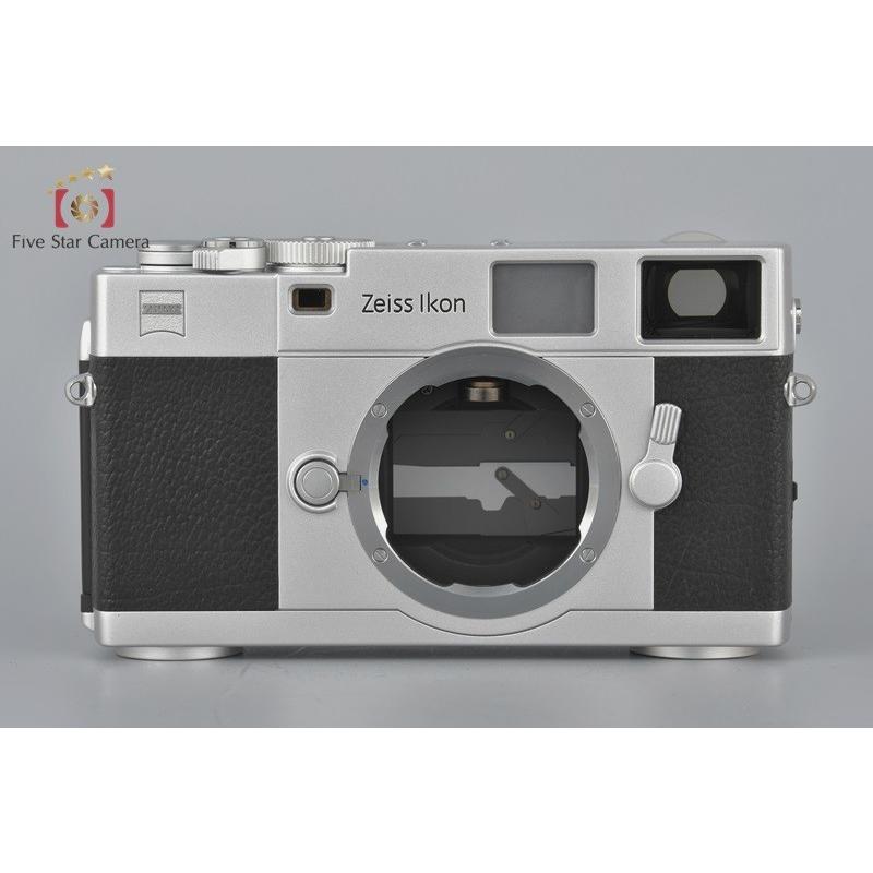 【中古】Zeiss Ikon ツァイス イコン ZM シルバー レンジファインダーカメラ｜five-star-camera｜03