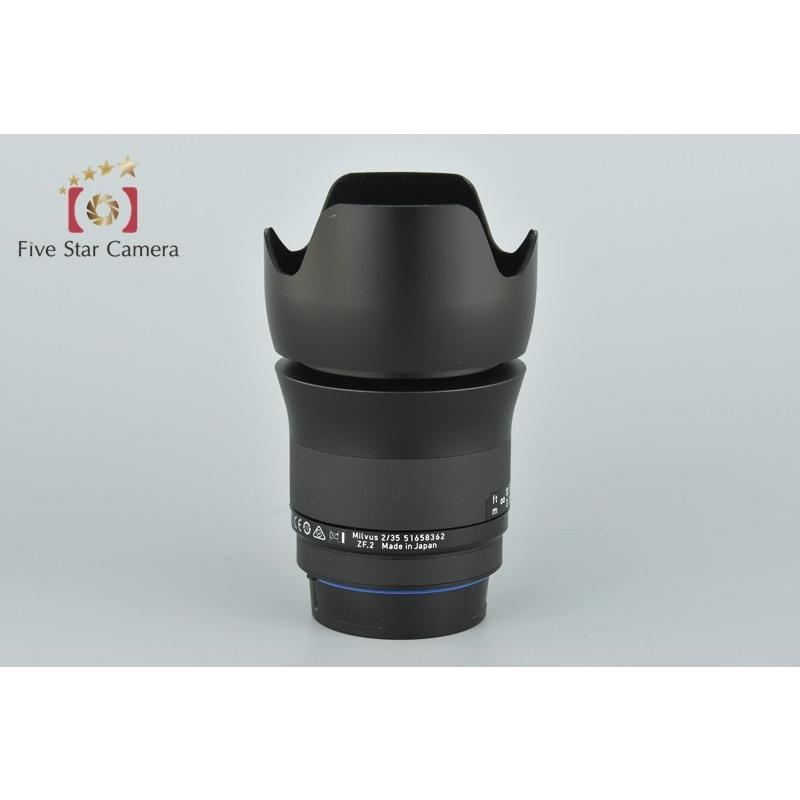 中古】Carl Zeiss カールツァイス Milvus 2/35 35mm f/2 ZF.2 T