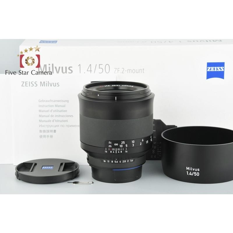 中古】Carl Zeiss カールツァイス Milvus 1.4/50 50mm f/1.4 ZF.2 T