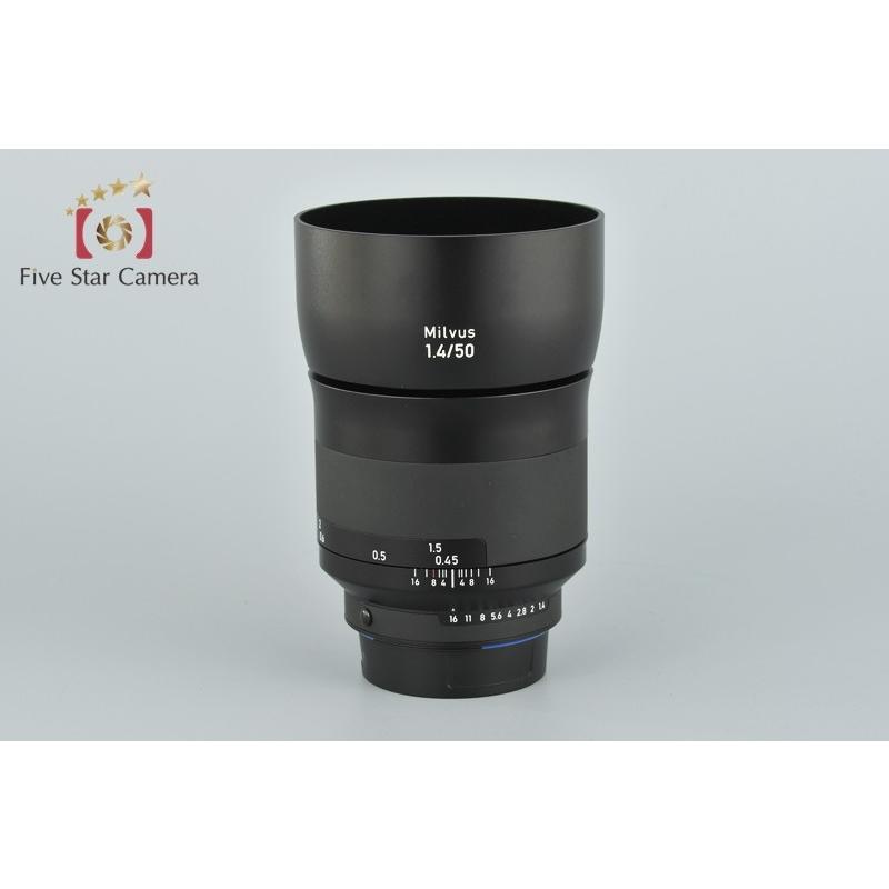 中古】Carl Zeiss カールツァイス Milvus 1.4/50 50mm f/1.4 ZF.2 T