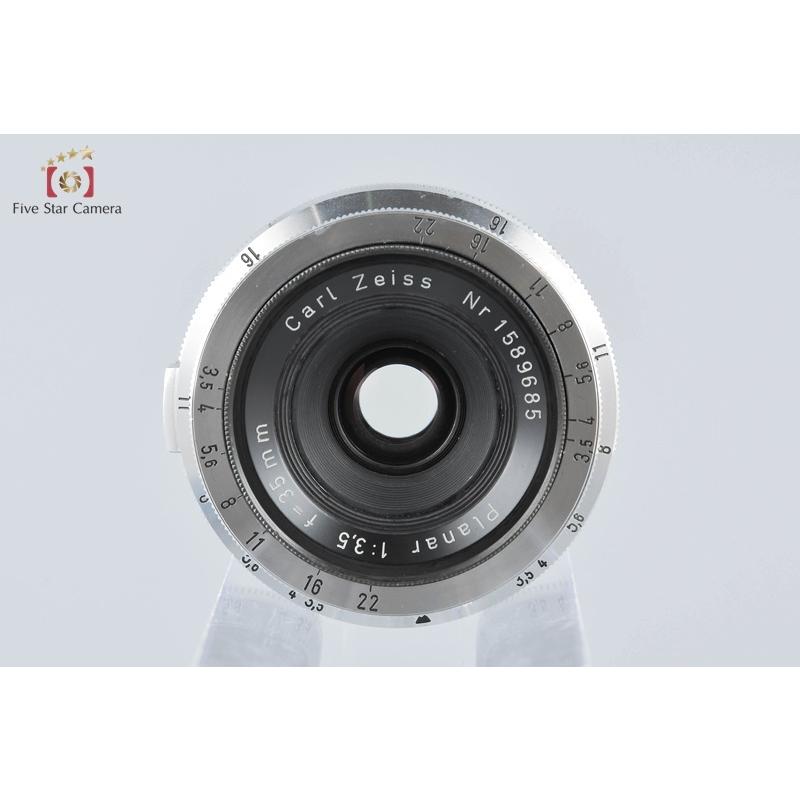 中古】Carl Zeiss カールツァイス Planar 35mm f/3.5 CONTAX C 中古】Carl Zeiss カールツァイス Planar 35mm f/3.5 CONTAX C