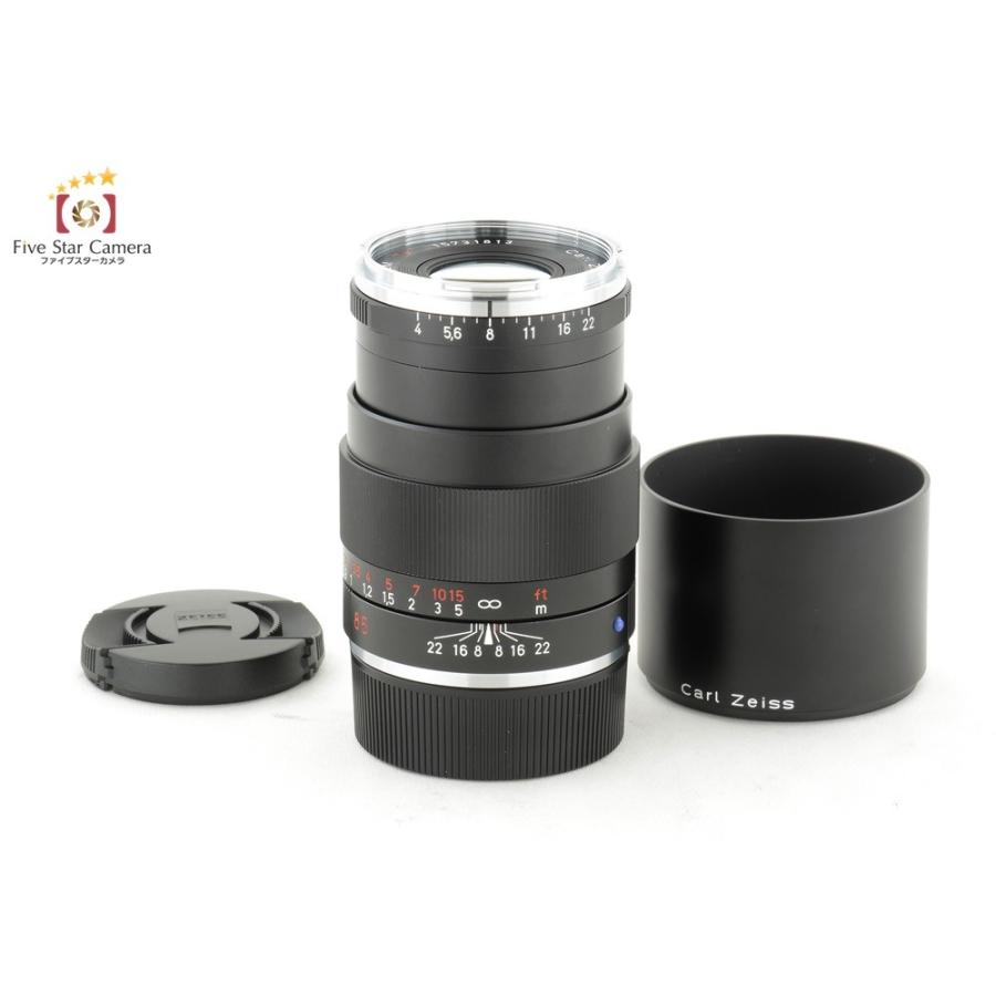 極上品Carl Zeiss Tele-Tesser T 85 4 ZM ブラック Carl Zeiss Tele-Tessar (ZM) T* 4/85: A Detailed Review
