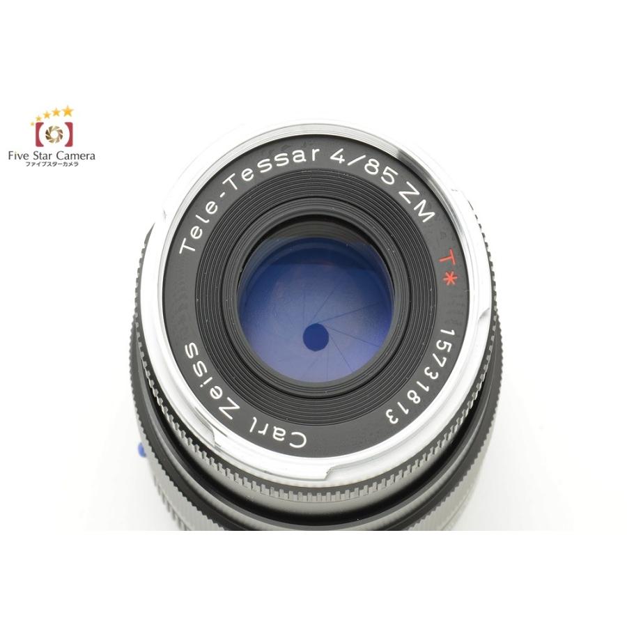 中古】Carl Zeiss カールツァイス Tele-Tessar 85mm f/4 ZM T* ライカM
