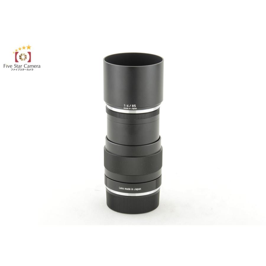 中古】Carl Zeiss カールツァイス Tele-Tessar 85mm f/4 ZM T* ライカM