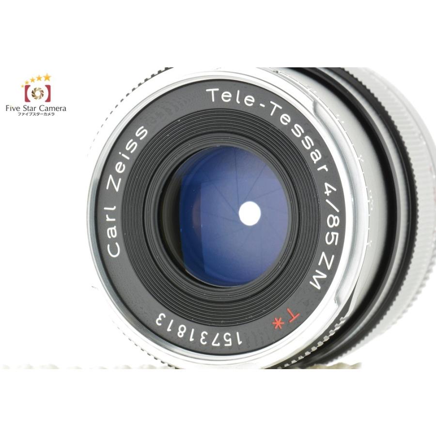 中古】Carl Zeiss カールツァイス Tele-Tessar 85mm f/4 ZM T* ライカM