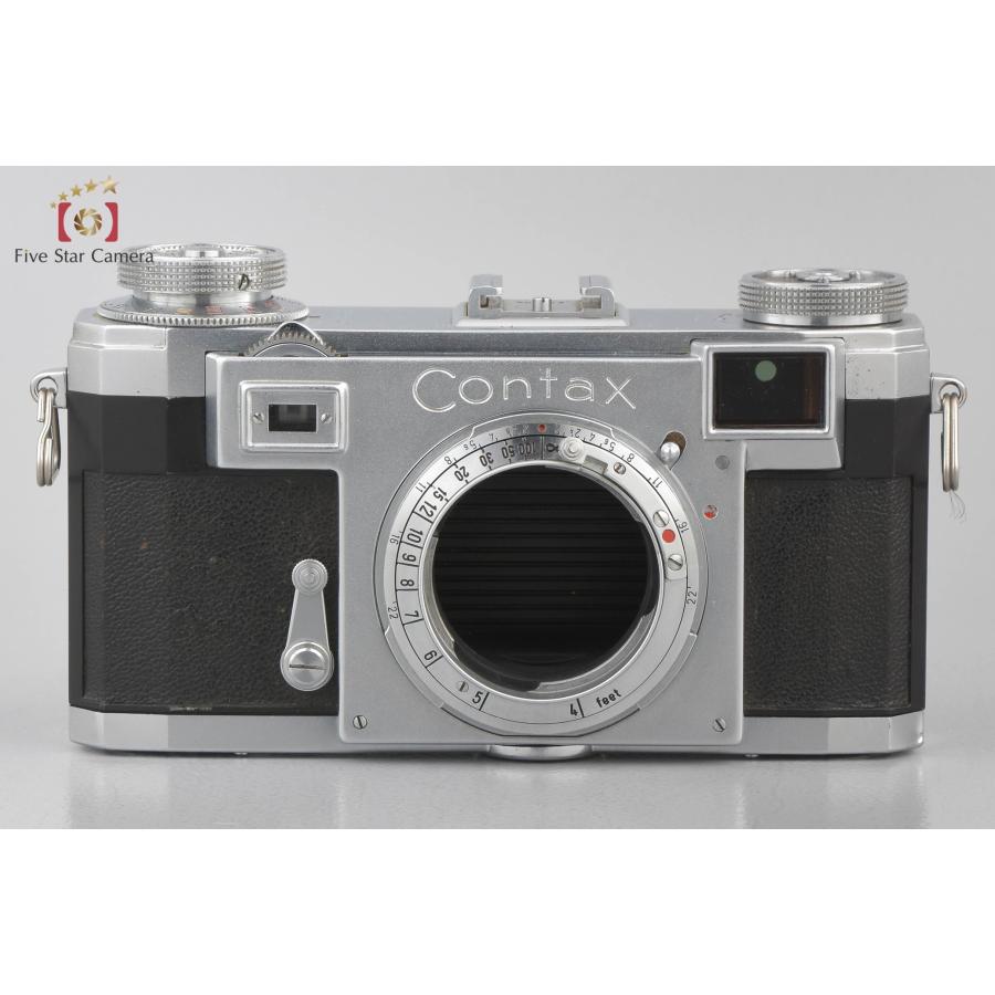 中古】CONTAX コンタックス Zeiss Ikon IIa カラーダイヤル 中古】CONTAX コンタックス Zeiss Ikon IIa カラーダイヤル