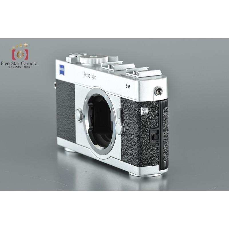 【中古】Zeiss Ikon ツァイス イコン SW シルバー レンジファインダーフィルムカメラ｜five-star-camera｜06