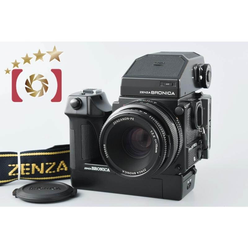 ZENZA BRONICA ゼンザブロニカ ETR-Si ZENZANON-PE 75mm F 2.8