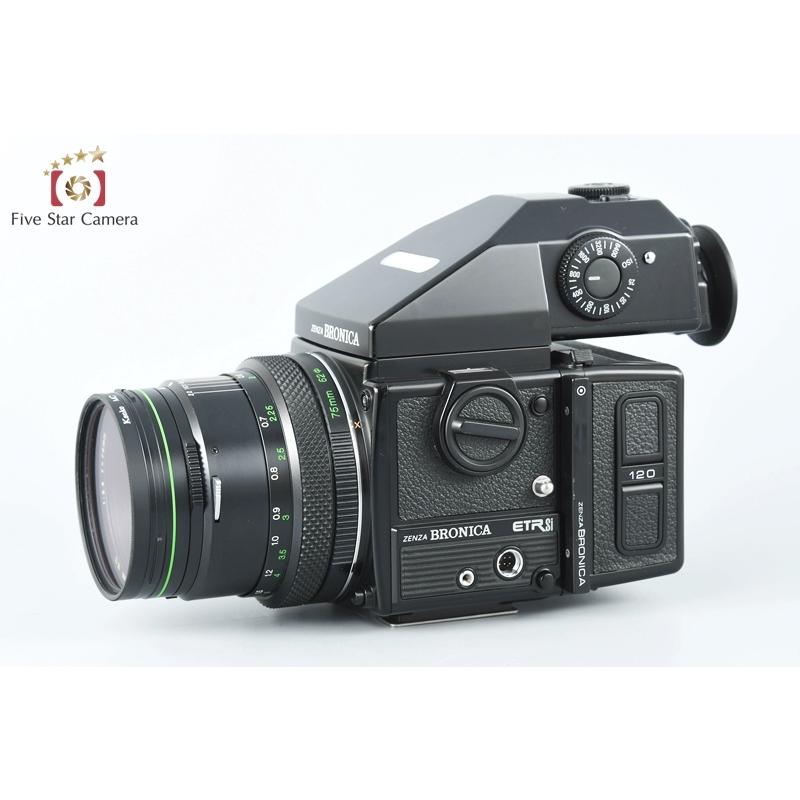 中古】ZENZA BRONICA ブロニカ ETR-Si + ZENZANON EII 75mm f/2.8
