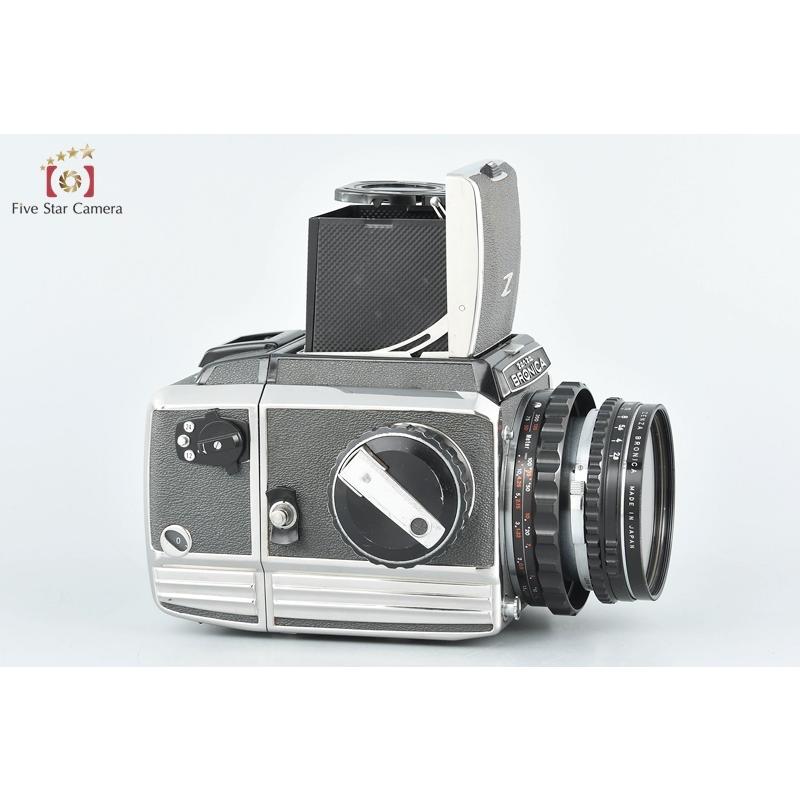 中古】ZENZA BRONICA ゼンザブロニカ S2 前期 シルバー+ NIKKOR-P 75mm 