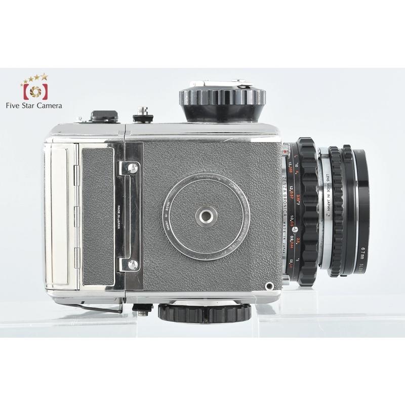 中古】ZENZA BRONICA ゼンザブロニカ S2 前期 シルバー+ NIKKOR-P 75mm 