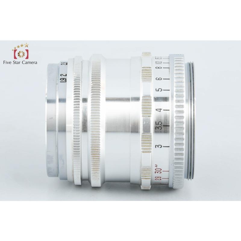 中古】ZUNOW ズノー 50mm f/1.9 : 中古カメラのファイブスターカメラ