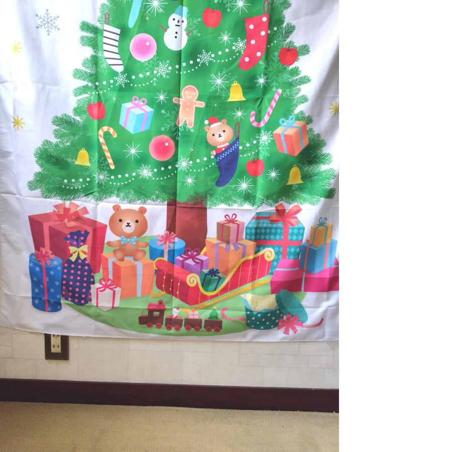 クリスマスツリー タペストリー 装飾 壁掛け 飾り 布 SNS映え イベント 楽天市場】タペストリー クリスマス ツリー 壁掛け 飾り クリスマス