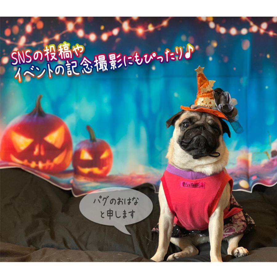送料無料】【125×80cm】A☆ハロウィン 背景 タペストリー 飾り