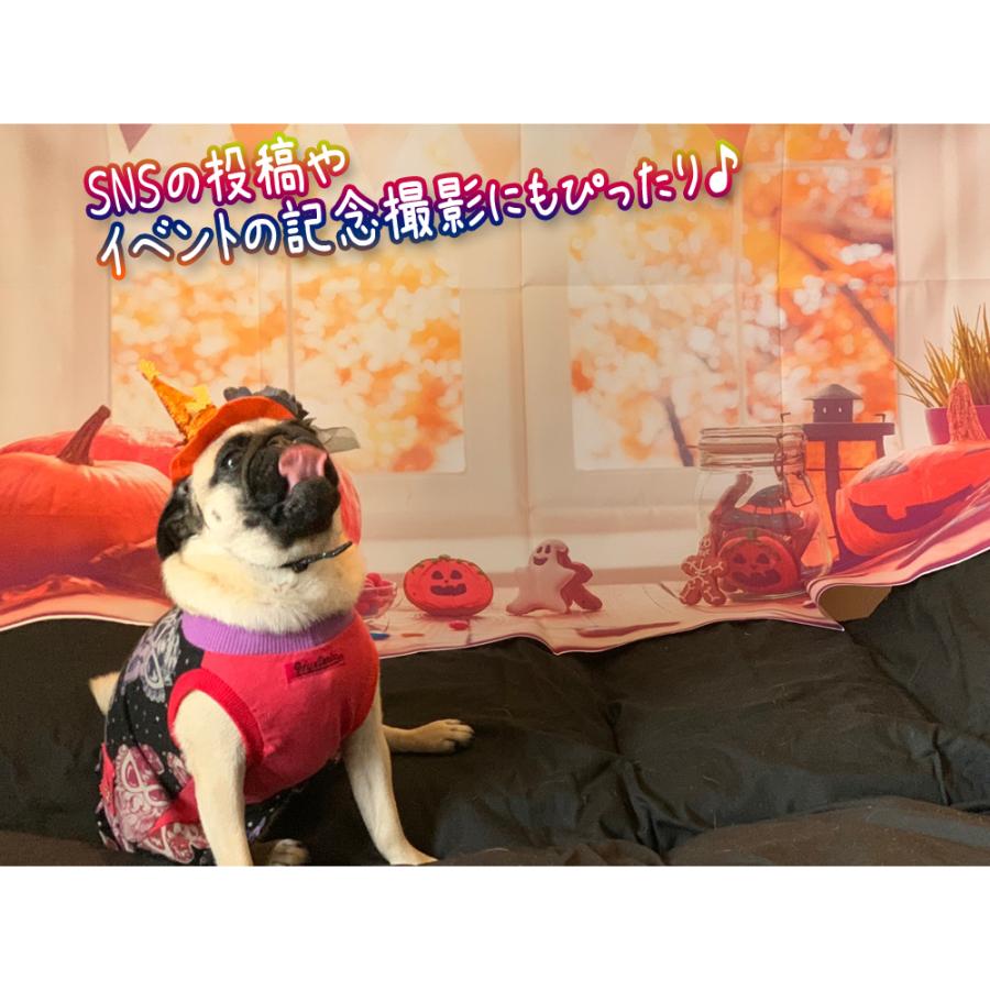 送料無料】【125×80cm】c☆ハロウィン 背景 タペストリー 飾り