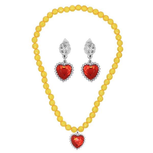 プリンセスジュエリー なりきりセット アクセサリー イエロー 5点セット☆キッズ コスプレ ティアラ イヤリング ステッキ 姫 美女と野獣 ベル ディズニー |  | 03