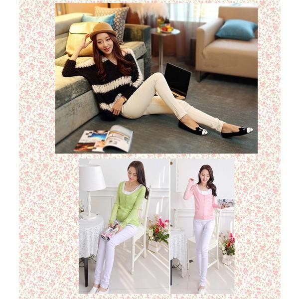 【レビューを書いて送料無料】マタニティ カラーパンツ /ストレッチ パンツ スキニー マタニティー ズボン ウエスト ゴム 美脚 ママ 妊婦 産後 ハイウエスト |  | 04