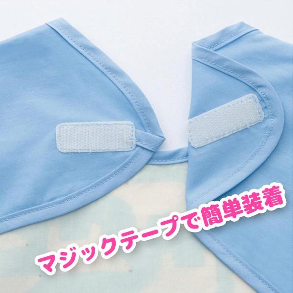 【レビューを書いてメール便送料無料】袖あり ベビー お食事エプロン 選べる3枚セット よだれかけ ポケット スタイ 防水 かわいい 赤ちゃん 保育園 幼稚園 長袖 |  | 12