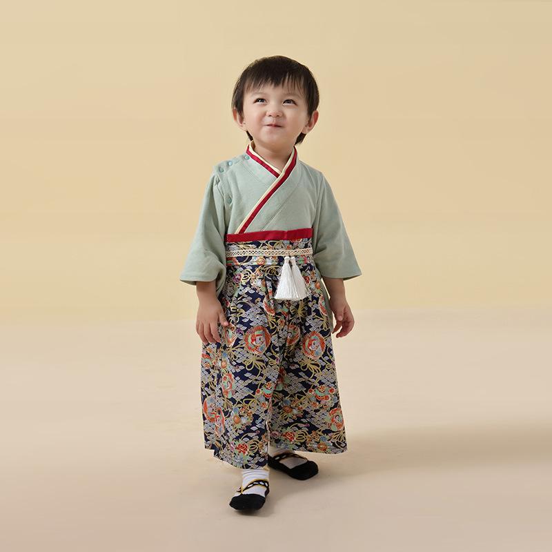 新柄登場！袴ロンパース ベビー服  着物 子供服 赤ちゃん 衣装 初節句 お食い初め お宮参り 百日祝い 出産祝い 七五三 雛祭り ひな祭り 十三参り |  | 08