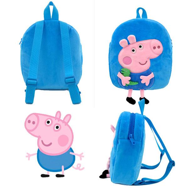 【レビューを書いてネコポス送料無料】ペッパピッグ リュックサック Peppa Pig ベビーリュック ? ジョージピッグ 一升瓶 ダディピッグ マミーピッグ グランパ |  | 01
