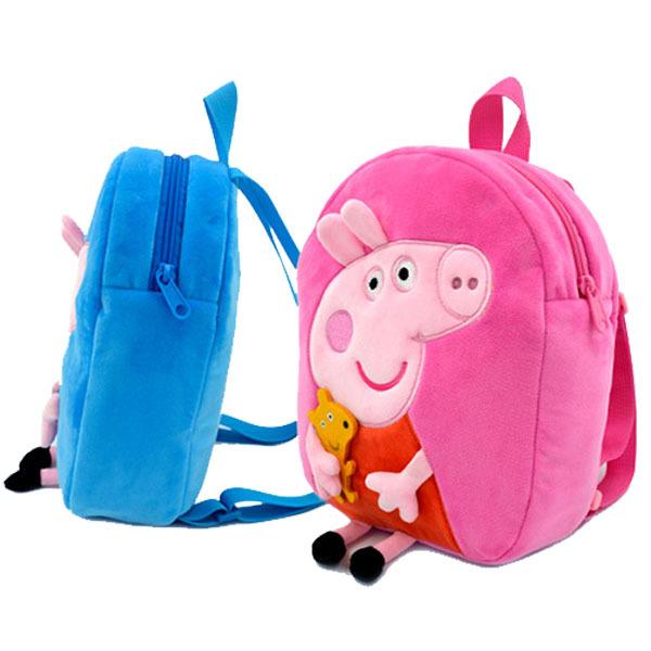 【レビューを書いてネコポス送料無料】ペッパピッグ リュックサック Peppa Pig ベビーリュック ? ジョージピッグ 一升瓶 ダディピッグ マミーピッグ グランパ |  | 04